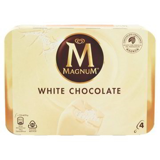 Picture of ALGIDA MAGNUM WHITE MULIPACK ICE CREAM 6X316G